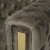 Comfy 3 Sofa With Tufted Back And Arm, Modern For Living Room - Gray - Image 13
