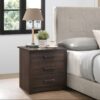 Contemporary Nightstand - Wenge - Image 2