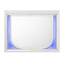 Tarian - Mirror With LED - White