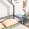 Full House-Shaped Headboard Bed With Handrails, Slats - Gray - Image 5
