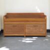 Oxford - 2 Drawer Storage Bench - Beige - Image 10