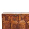 Solis - Carved 4 Door Sideboard - Brown - Image 7