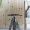 Leaf Side Table - Silver - Image 19