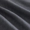 Modern Sectional Sofa With Vertical Stripes, 2 Pillows, 5 Seat Couch With Convertible Ottoman, Various Combinations, L-Shape Indoor Furniture - Dark Gray - Image 14