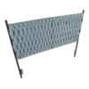 Braided Matisse - Queen Size Headboard - Black / Blue - Image 5