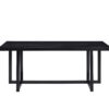 Kini - 7 Pieces Dining Room Set - Black - Image 4