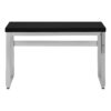 Computer Desk, Home Office, Standing, Adjustable, Laptop, Contemporary & Modern - Black - Image 3