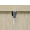 3 Drawer Buffet Sideboard With Adjustable Shelves, Storage Cabinet With Natural Seaweed Decor Doors For Living Room Kitchen Entryway - Natural - Image 20