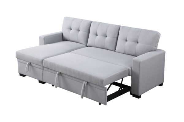 Elegant Storage Sofa - Gray