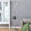 Modern Stainless Steel Spray Painted Hanger With Reinforcement 72" Raised Design Optional - Silver - Image 2