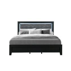 Carlos - 5 Pieces Queen Bedroom Set - Black