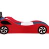 Colen - Twin Car Bed With LED - Red - Image 3