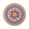 Transitional Cranbrook Side Table With Tile Mosaic Top - White - Image 7