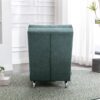 Ergonomic Electric Massage Chaise Lounge With Remote Control, 5 Modes For Relaxation - Teal - Image 8