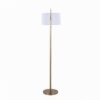 Casper - Contemporary Floor Lamp - Gold / Off White - Image 5