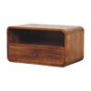 Avora - Wall Mounted Nightstand - Brown - Image 2