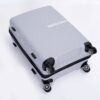 Hardshell Suitcase Double Spinner Wheels Pp Luggage Sets Lightweight Durable Suitcase With Tsa Lock, 3 Piece Set (20/24/28) - Silver - Image 14