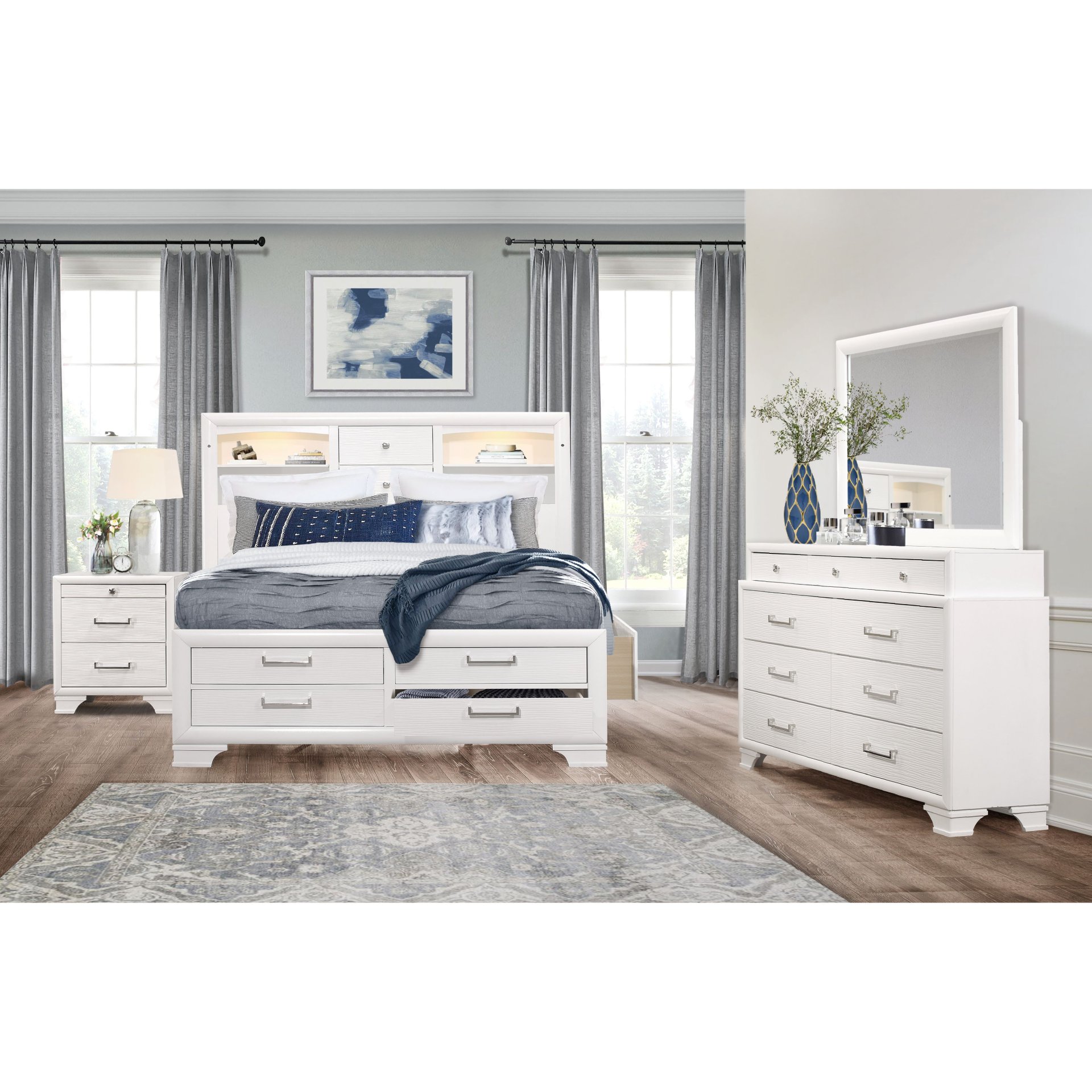 Civic - Dresser - White - Image 2