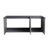 Contemporary 48" Wall Mounted Bathroom Vanity With 3 Soft Close Doors - Khaki - Image 12