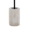 Symbol - Contemporary Side Table - Concrete / Black - Image 3