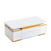 Lift Top Coffee Table With 4 Storage Stools, Multi Functional Adjustable Coffee Table For Living Room - White - Image 14