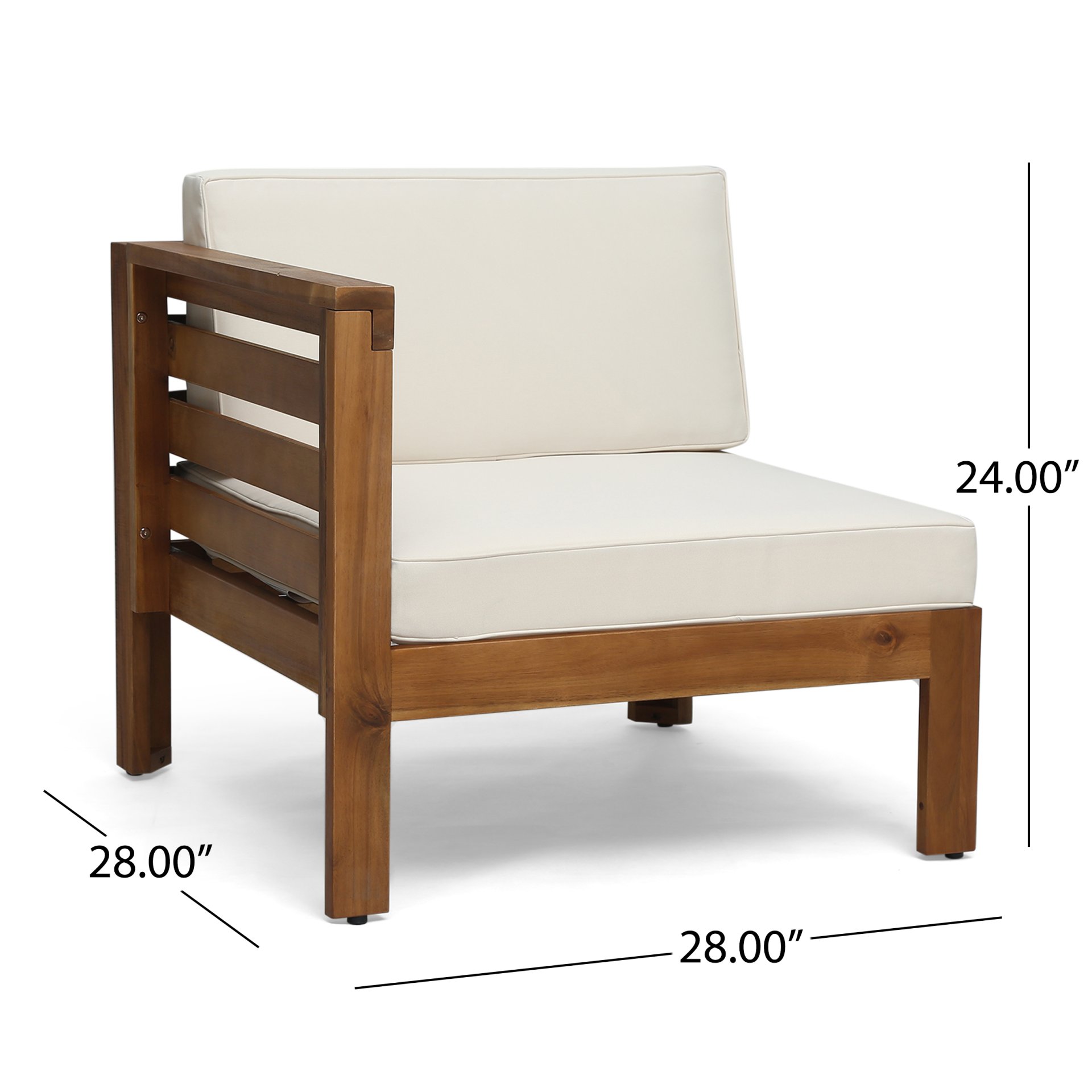 Cambridge - L Shape Sofa Set - Beige - Image 6