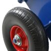 Heavy Duty Panel Dolly With 2 Handles, 10" Solid Rubber Tires, 1000 Lbs Capacity, All Terrain For Drywall & Doors - Blue - Image 17