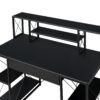 Amiel - All Purpose Writing Desk - Black - Image 6