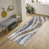 Nova - 2'7" X 7' Polypropylene, Area Rug - Multi / White - Image 5