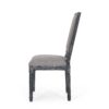 French Country Style Dining Chair Set With Upholstered Seats And Weathered - Gray - Image 9