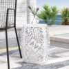 Metal End Table Large - White - Image 2