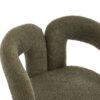 Contemporary Designed Velvet Upholstered Accent / Dining Chair - Olive - Image 25