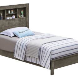Twin Bed - Gray