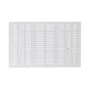 Blissique - Outdoor Foldable Wood Dining Table With Slat Design - White - Image 8