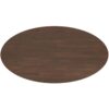 Ada - Mid-Century Modern Style Oval Dining Table - Brown - Image 14
