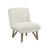 Emerse - Armless Accent Chair - White - Image 2