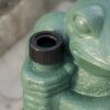 Whimsical - Frog Neptune Umbrella Base Concrete - Green - Image 17