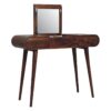 Mirror Dressing Table - Chestnut - Image 10