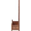 Raised Garden Bed With Trellis 2 Pack, Outdoor Planter Box & Plant Stand With Climbing Racks - Brown - Image 25