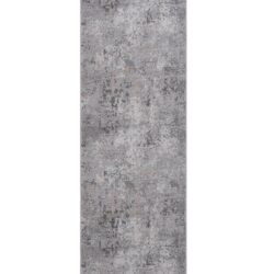 Marfi - 2' X 8' Abstract Runner Rug - Gray / Multi