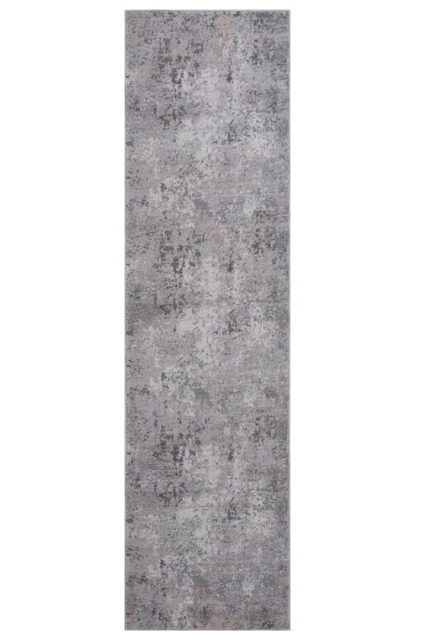 Marfi - 2' X 8' Abstract Runner Rug - Gray / Multi