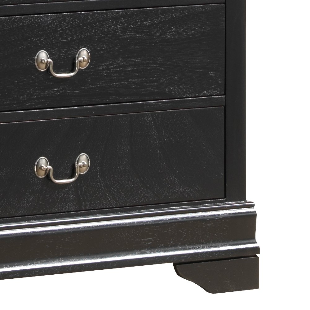 Charming Traditional Storage Chest - Black - Image 4