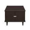 Modern Rectangle Coffee Table With Four Drawers, Wood Coffee Table With Metal Handles And Four Solid Wood Legs For Living Room - Brown - Image 13
