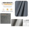 Replacement Canopy Top Cover Fabric For 13 x 10 Ft Outdoor Patio Retractable Pergola Sun-Shelter Canopy - Gray - Image 10