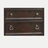 Traditional 5 Drawer Chest - Mahogany - Image 2