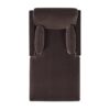 Knox - Modern Farmhouse Chaise Lounge Chair - Deep Brown - Image 2