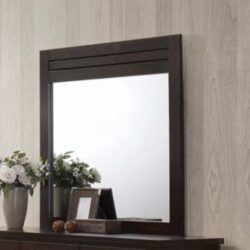 Panang - Mirror - Mahogany