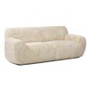 Summit - Faux Sheepskin Overstuffed Sofa - Cream Beige - Image 13