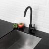 Kitchen Sink Faucet With Single Handle - Matte Black - Image 7