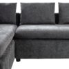 Modern L Shaped Sectional Sofa With Storage Chenille, Upholstered Couch - Gray - Image 21